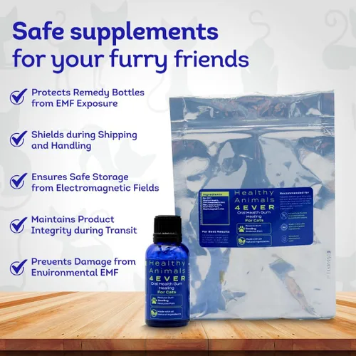 Miniatura 8 de HA4E - Salud oral para gatos - Alivia la inflamación, alivia el dolor y combate la enfermedad de las encías - Natural, sin OMG, orgánico, sin gluten