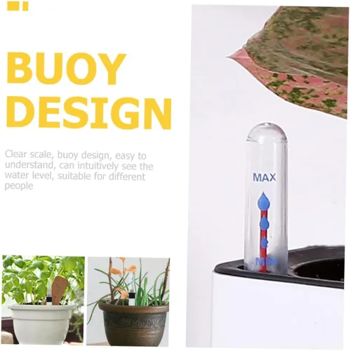 Miniatura 4 de GANAZONO Indicador de nivel de riego automático para plantas de interior, medidor de profundidad de agua de plástico resistente para plantas