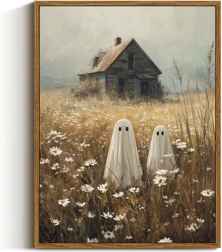 Miniatura 62 de VIYYIEA Arte de Pared en Lienzo Enmarcado Decoración del Hogar, Decoración de Granja Valles Ondulantes bajo Cielos Despejados Pintura de Pared