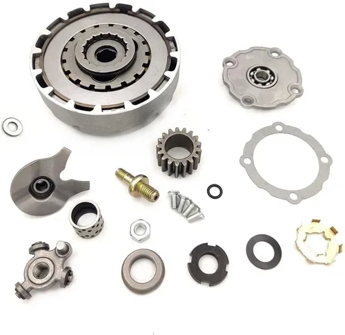 Miniatura 2 de Conjunto de embrague de 17 dientes para semi automático, 50 cc, 70 cc, 90 cc, 110 cc, 125 cc, motor de moto de cross
