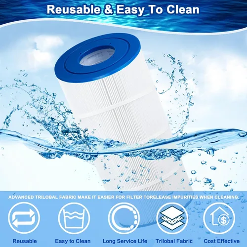 Miniatura 6 de Filtro de piscina C900 cartucho de filtro de piscina compatible con Hayward CX900RE, PA90, C900, Unicel C-8409, Filbur FC-1292, Sta-Rite PXC95, 90 1