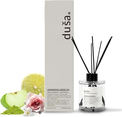 Miniatura 12 de Duša Baies Difusor de varillas perfumadas y varillas – Fragancia esencial para el hogar de 5 onzas líquidas para baño, oficina y espacios de estar
