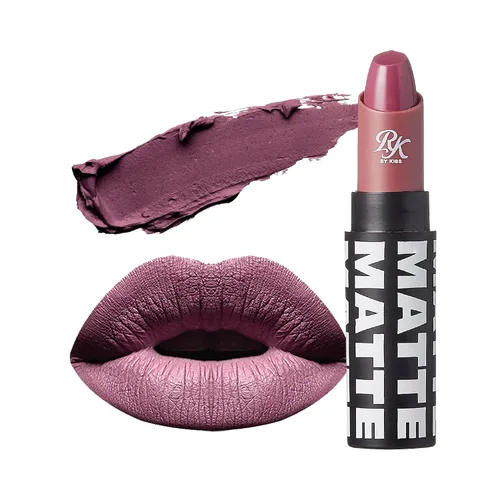 Miniatura 18 de Labial de Ruby Kisses, acabado mate, larga duración, altamente pigmentado, de aplicación suave, maquillaje de labios de cobertura total