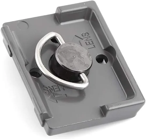 Miniatura 8 de Tbest Manfrotto - Placa de liberación rápida, soporte para cámara, orificio para tornillo de 1/4, compatible con cámara, trípode