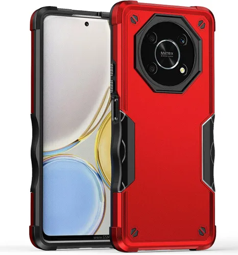 Miniatura 8 de Compatible con Honor X9, a prueba de golpes, híbrida resistente a los golpes, funda híbrida para parachoques híbrida de cuerpo completo, resistente