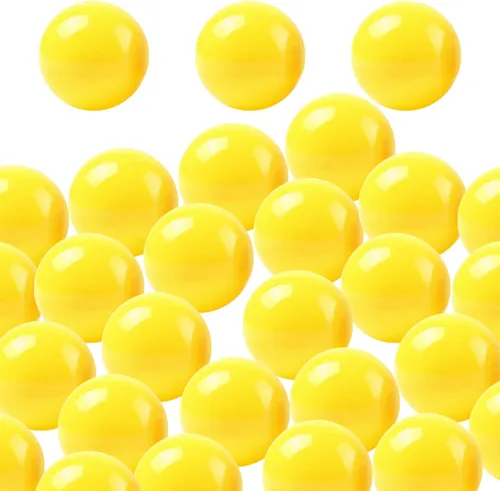 50 bolas de bingo, bolas de lotería huecas de PP de 1.57 pulgadas, bolas de rifa suaves y vibrantes, bolas de lotería redondas para fiesta de