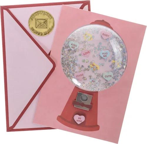 Miniatura 15 de Graphique Cherry Much - Tarjeta de San Valentín hecha a mano, romántica, de amor y lindo saludo, aniversario, esposa, novia, marido, novio, ella