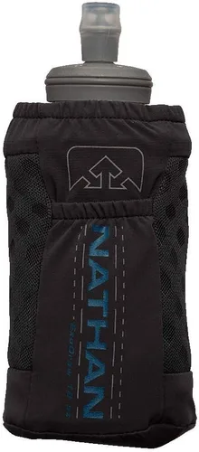 Miniatura 10 de Nathan ExoDraw & ExoShot 2.0 Flask, Handheld Water Bottle for Marathons, Hiking, Ultra Running and Outdoor Activity Gris Vapor/Azul Estate