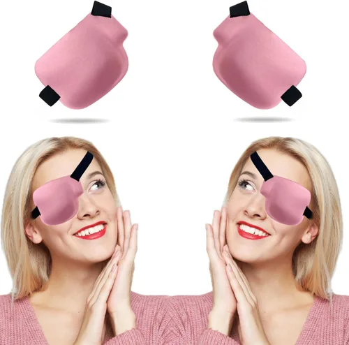 Miniatura 17 de Parche para ojos 3D, parches médicos para adultos y niños, parches para ojos perezosos para ambliopía 3D para ojo derecho Negro
