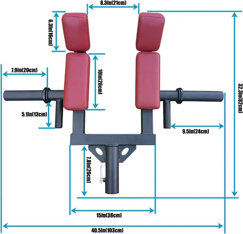 Miniatura 2 de Mango de Mina Terrestre Viking Press para Barra de 2 Pulgadas, Accesorios de Entrenamiento de Fuerza para Prensa de Hombro y Accesorio de Fila en T