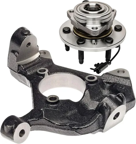Miniatura 81 de Detroit Axle - Kit de extremo delantero RWD para Chrysler 300 Dodge Challenger Charger Upper Lower Control Arms rótulas de rodamiento de rueda Bujes