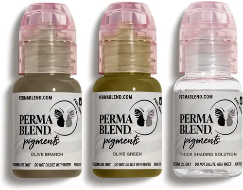 Miniatura 6 de Perma Blend - Kit de tatuaje modificador cálido para cejas - Kit de maquillaje para microblading y delineador permanente - Tinta de tatuaje Conjunto