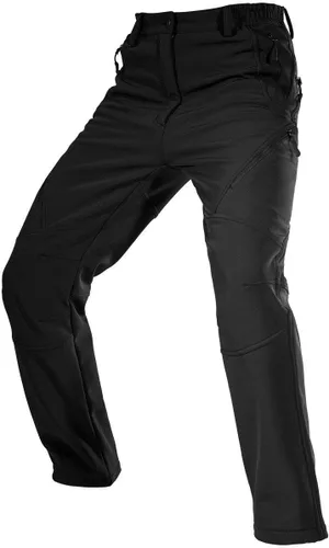 FREE SOLDIER - Pantalón para hombre con forro polar, tipo cargo, para exteriores. Para excursionismo, repelente al agua, superficie suave, tejido