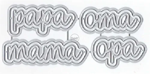 Miniatura 10 de DzIxY Shadow Words Joy - Troqueles de corte de metal para hacer tarjetas, juego de troqueles de papel para grabar, plantillas para máquina de 18