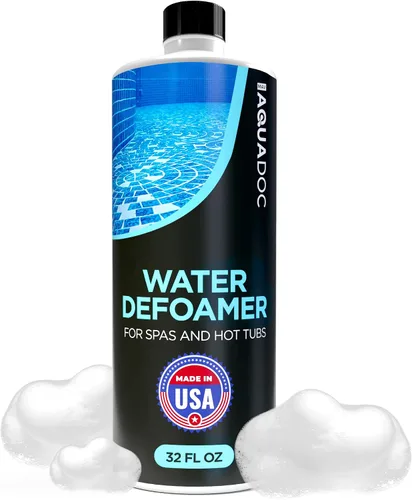 AquaDoc - Antiespumante para bañera de hidromasaje, antiespumante de spa para propietarios de tinas de hidromasaje, 32 onzas, antiespuma para