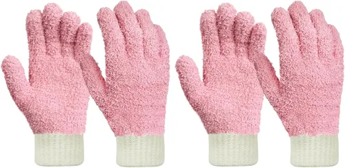 Miniatura 14 de MIG4U Guantes de limpieza de microfibra para el hogar, guantes para limpiar persianas, ventanas, contraventanas, muebles y coche, reutilizables, sin