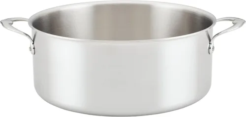 Thomas Keller Insignia por Hestan - Acero inoxidable Rondeau de 9 cuartos de galón, compatible con placa de inducción