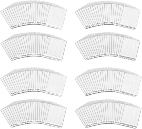 MOVELYST 240 Pares (480 Tiras) Tiras Medianas para Colgar Cuadros de Servicio Pesado, Cinta de Gancho y Bucle Removible, Tiras Adhesivas