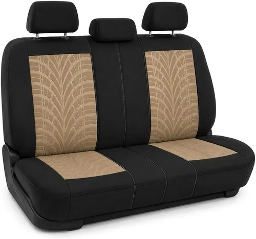 Miniatura 22 de FH Group - Juego de fundas de asiento delantero de automóvil de tela de alta calidad, para asientos con respaldo bajo con reposacabezas extraíble