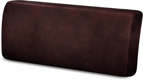 Miniatura 14 de Fundas de cojín tipo cuero para sofá, juego de fundas protectoras de muebles para sillón seccional, sofá biplaza de tela de elastano elástica