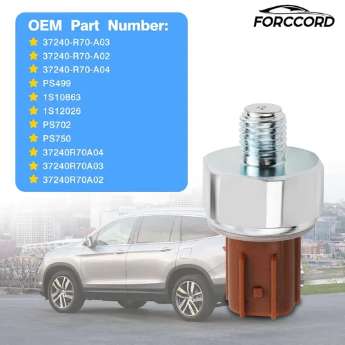 Miniatura 3 de Interruptor de sensor de presión de aceite compatible con Honda Accord Odyssey Pilot 08-17, Crosstour 2012, 2014, 2015, Honda Ridgeline 2017 2018