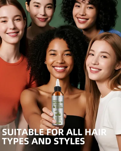 Miniatura 4 de Aceite de batana crudo 100% natural para el crecimiento del cabello, aceite de crecimiento del cabello Dr. Sebi de Honduras, cabello más grueso