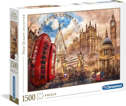 Miniatura 8 de Clementoni - 31814 - Colección Puzzle - Dubai Marina - 1500 piezas - Hecho en Italia - Rompecabezas para adultos, 11.1 x 2.3 x 14.6 in