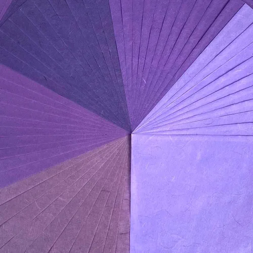 Miniatura 5 de 50 hojas de papel de fibra natural de morera de 6 x 6 pulgadas, papel cuadrado para origami, papel para manualidades, papel para plegado, papel