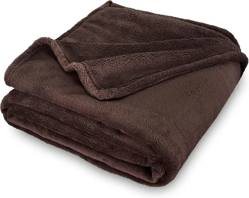 Miniatura 20 de SOCHOW Manta de franela de forro polar, tamaño individual, ligera, súper suave y acogedora para cama o sofá, color morado, 60 x 80 pulgadas