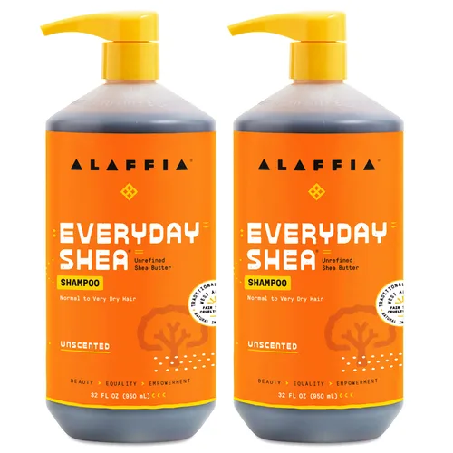 Miniatura 9 de Champú de manteca de karité hidratante, 32 onzas de Alaffia, Everyday Shea, 32
