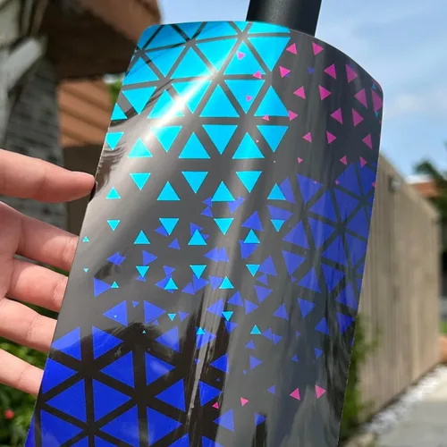 Miniatura 5 de Calcomanías de vinilo autoadhesivas de alta calidad y fundas para patinete eléctrico de adultos, personaliza y protege tu viaje con estilo (Galaxy)