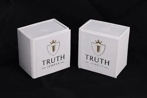 Miniatura 5 de TRUTH JEWELS INC Aretes tipo dormilona con halo de diamante natural de 15 qt en plata de ley 925 para mujer Caja de regalo de joyería fina incluida