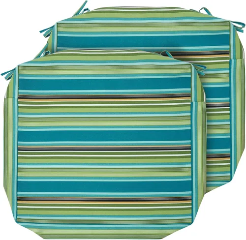 Miniatura 34 de Magpie Fabrics - Funda para cojín de banco de patio 48x18x3 pulgadas, ¡SIN inserto! Funda de repuesto para sofá biplaza al aire libre resistente al