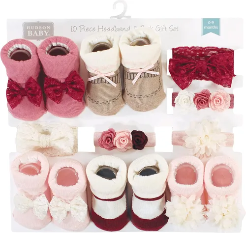 Miniatura 2 de Hudson Baby Diadema y calcetines para niña