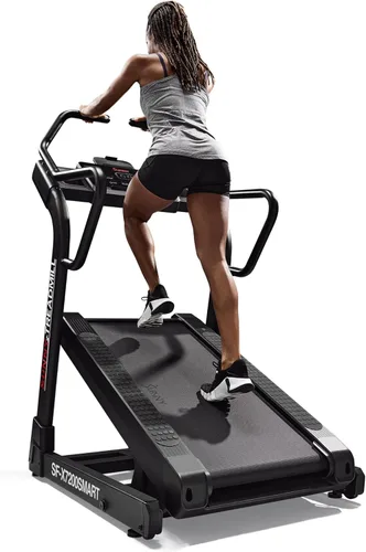 Miniatura 8 de Sunny Health & Fitness Auto Incline Decline Treadmill for Home with Smart Connectivity and Interactive Console, Smooth and Quiet Motor with Cushion
