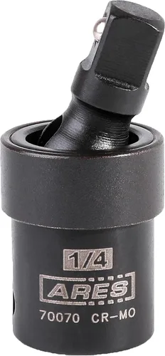 ARES 70070-1/4-inch Drive Impact Universal Joint - Cromo Moly Flexible U-Joint Zócalo Acceso a sujetadores difíciles de alcanzar y cumple con las
