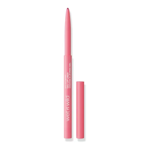 Miniatura 9 de wet n wild Perfect Pout - Lápiz delineador de labios de gel retráctil mate, rico color cremoso de larga duración, aplicación bien definida e