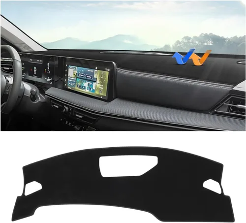 Miniatura 14 de Autorder - Tapete para salpicadero para 2007-2013 Chevy Chevrolet Silverado/GMC Sierra con dos guanteras, accesorios, cubierta de salpicadero