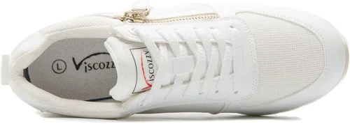 Miniatura 3 de Viscozzy Zapatillas de tacón alto con cuña para mujer
