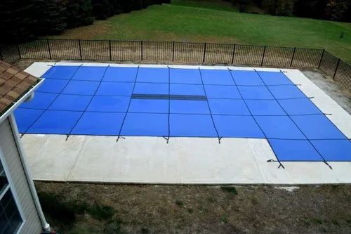 Miniatura 16 de WaterWarden Cubierta de seguridad para piscina premium, 14 x 28 pies para piscinas a nivel del suelo, garantía de 20 años, resistencia y durabilidad
