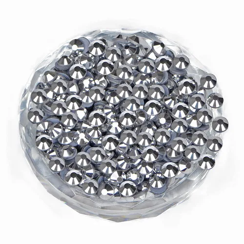 Miniatura 47 de LPBeads 10000 unidades de diamantes termoadhesivos SS6 amatista con parte trasera plana, gemas de diamantes de imitación de cristal redondas