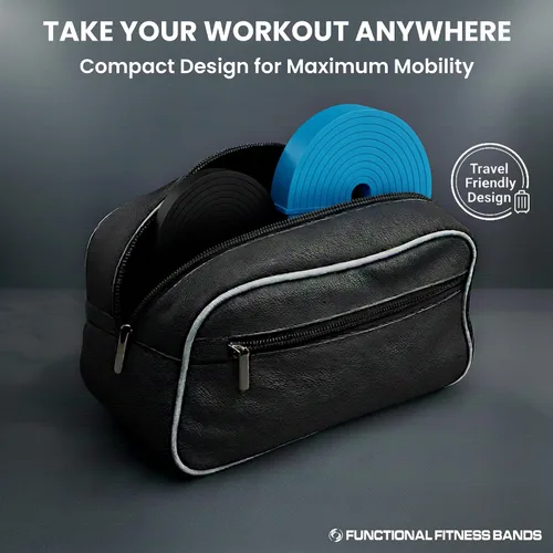 Miniatura 4 de Banda de resistencia para hacer ejercicio, de 41 pulgadas, de Functional Fitness Para levantamientos asistidos, calistenia, crossfit, levantamiento