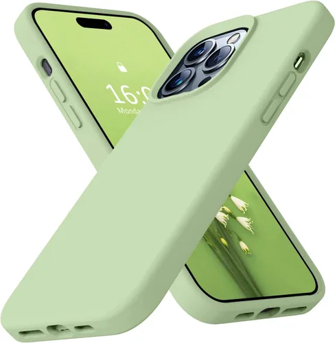 Miniatura 40 de Funda compatible con iPhone 13 de 6.1 pulgadas, de silicona líquida premium [forro de microfibra suave antiarañazos], goma de gel, protección Uva