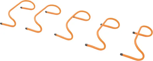 Miniatura 3 de Pack de 5 vallas de entrenamiento, de 6 pulgadas, de Trademark Innovations Naranja