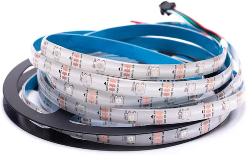 Miniatura 8 de WS2812B Tira de luz LED individual direccionable a todo color SMD 5050 RGB Pixel Strip DC5V