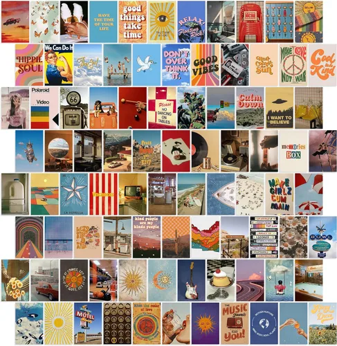 Miniatura 30 de Y2K BOO Kit de Collage de Pared Dark Academia - 50 Fotos Clásicas y Misteriosas de 4"x6" para Decoración de Dormitorio, Regalo para Chicas