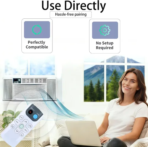 Miniatura 4 de ZWP GYKQ-71E Control remoto de aire acondicionado de ventana