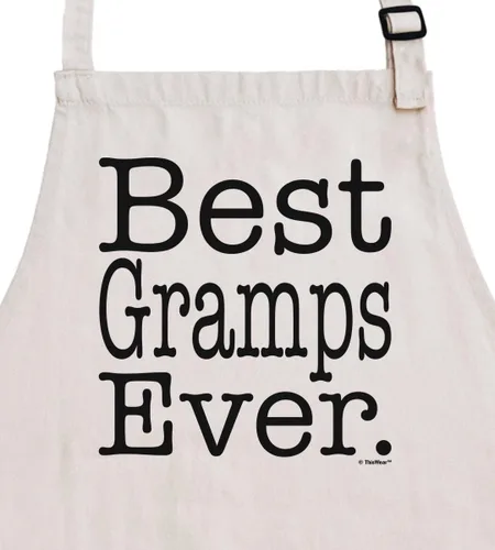 Miniatura 2 de Best Grandpa Papa Gramps Pop-Pop o Poppy Ever - Delantal ajustable con pechera de dos bolsillos