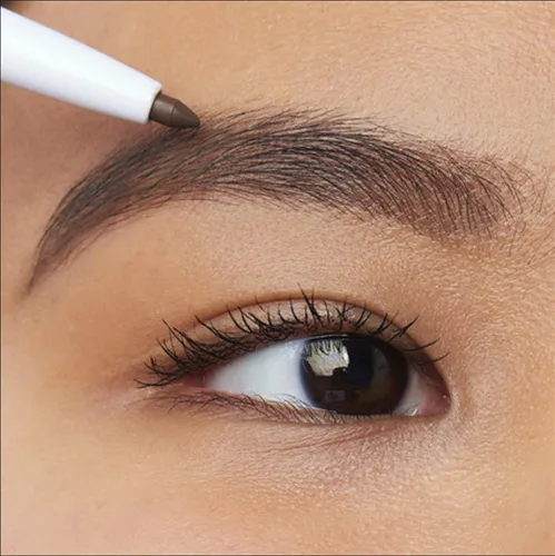 Miniatura 5 de e.l.f. Lápiz de cejas Instant Lift, de doble cara, preciso, punta fina, forma, define, rellena cejas, contornos, peines, doma, marrón neutro, 0.006