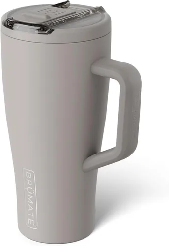 Miniatura 49 de BrüMate Era Flip - Vaso de 30 onzas con tapa con pajilla cubierta 100 % a prueba de fugas, popote higiénico cubierto, botella de agua de acero